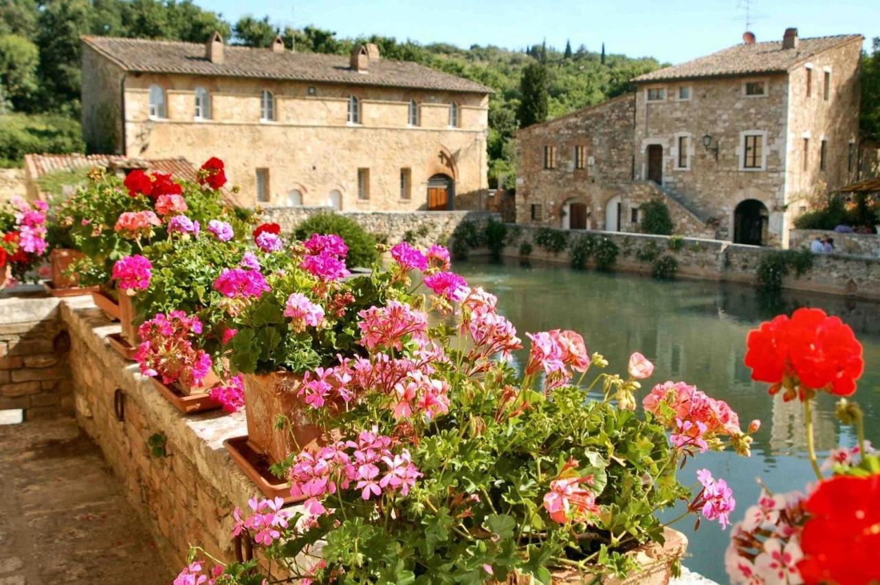Finestra Sulla Val D'Orcia Apartment San Quirico d'Orcia Luaran gambar